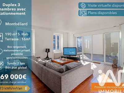 Appartement, 190 m²