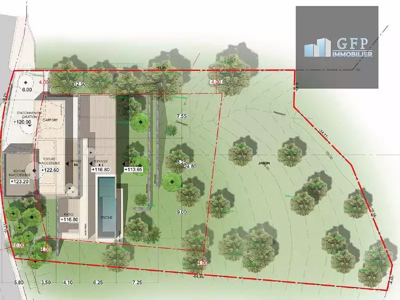Terrain, 2 070 m²