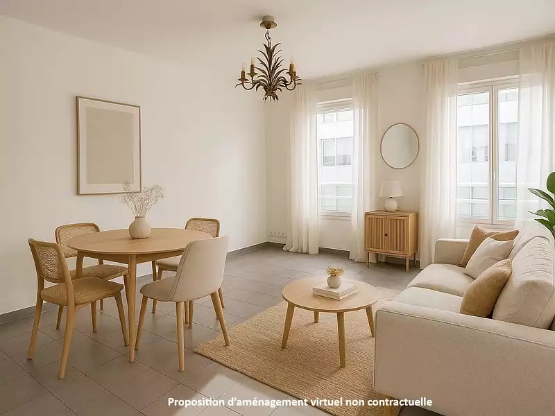 Appartement, 47,46 m²