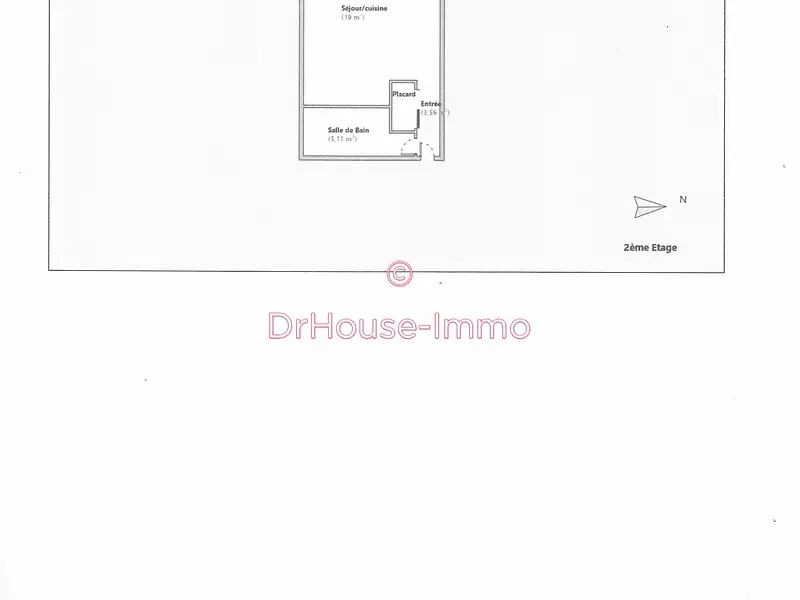 Appartement, 28 m²