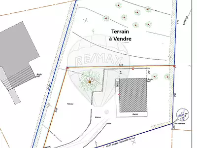 Terrain, 990 m²
