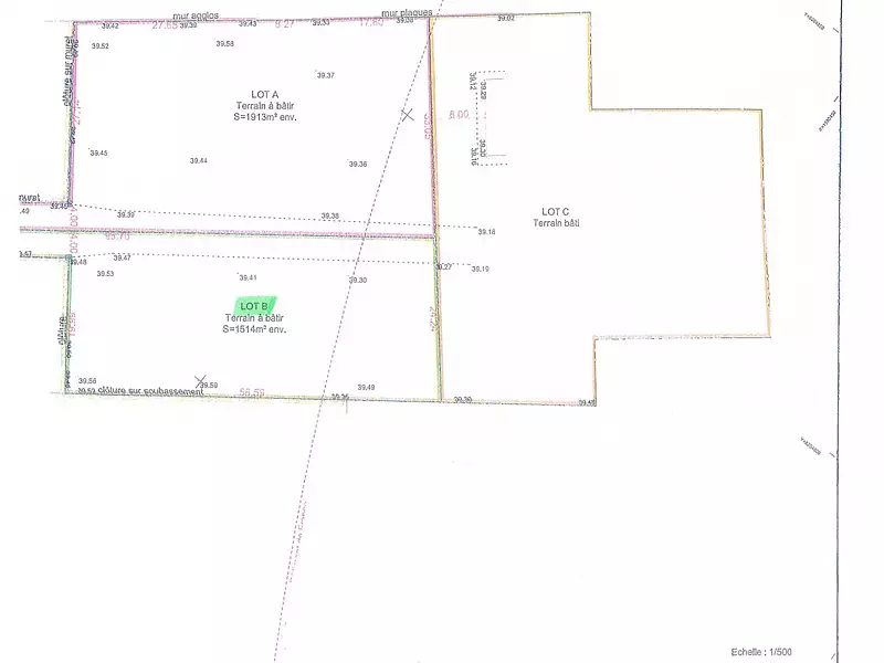 Terrain, 1 514 m²
