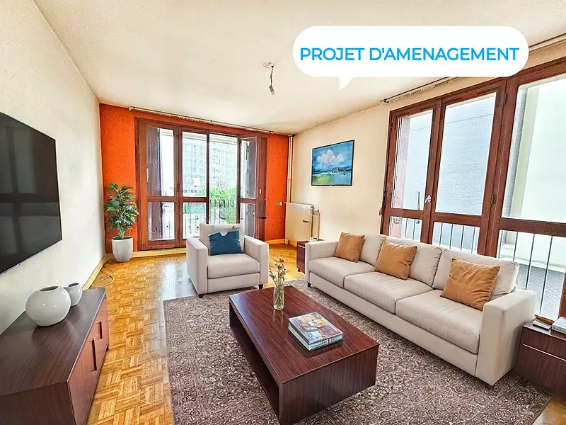 Appartement, 61,4 m²