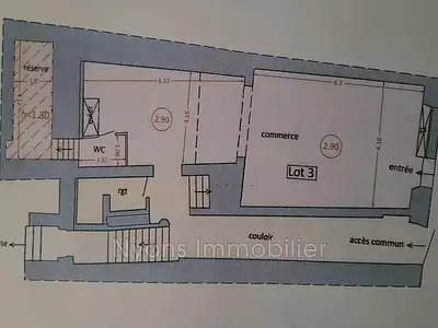 Appartement, 44 m²