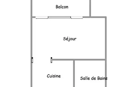 Appartement, 30 m²