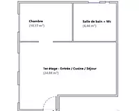 Appartement, 41,51 m²