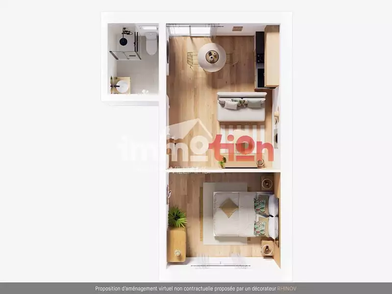 Appartement, 28 m²