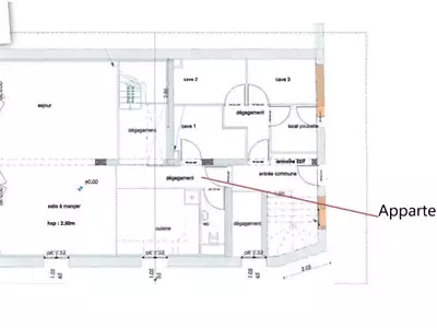 Appartement, 151,27 m²