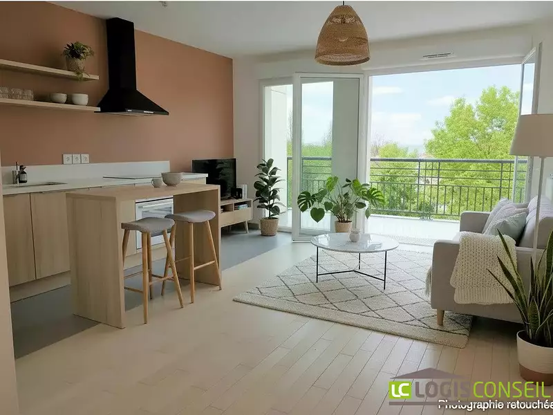 Appartement, 58,15 m²