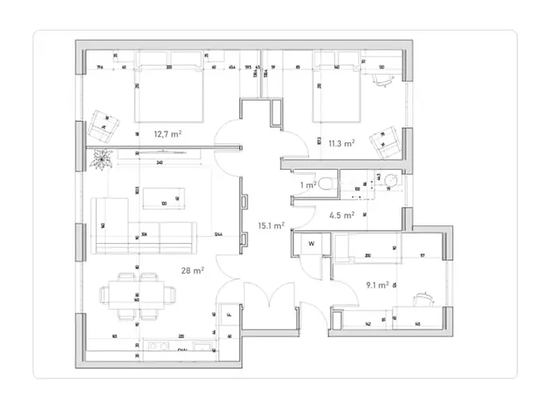 Appartement, 79 m²