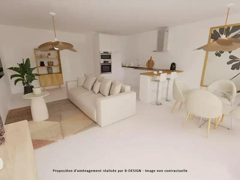 Appartement, 64,91 m²