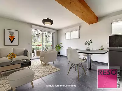 Appartement, 57,6 m²