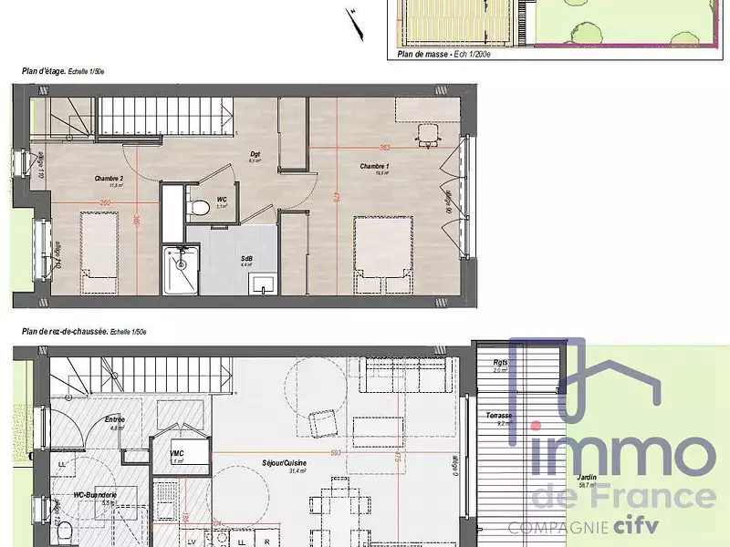 Appartement, 85,2 m²