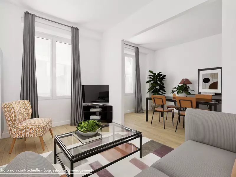 Appartement, 47,33 m²