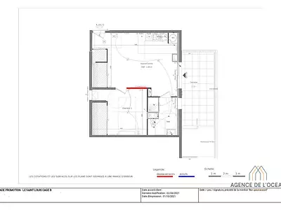 Appartement, 48,4 m²