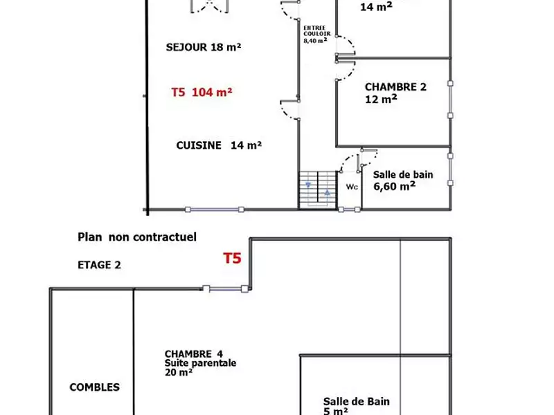 Appartement, 104 m²