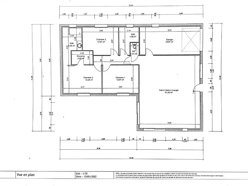 Maison, 107,3 m²