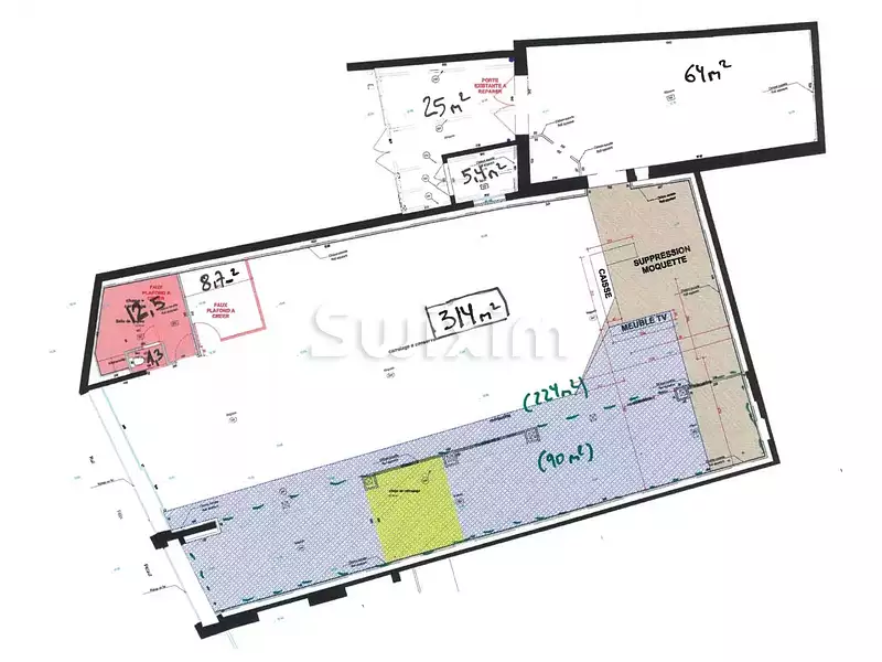 Immeuble, 420 m²