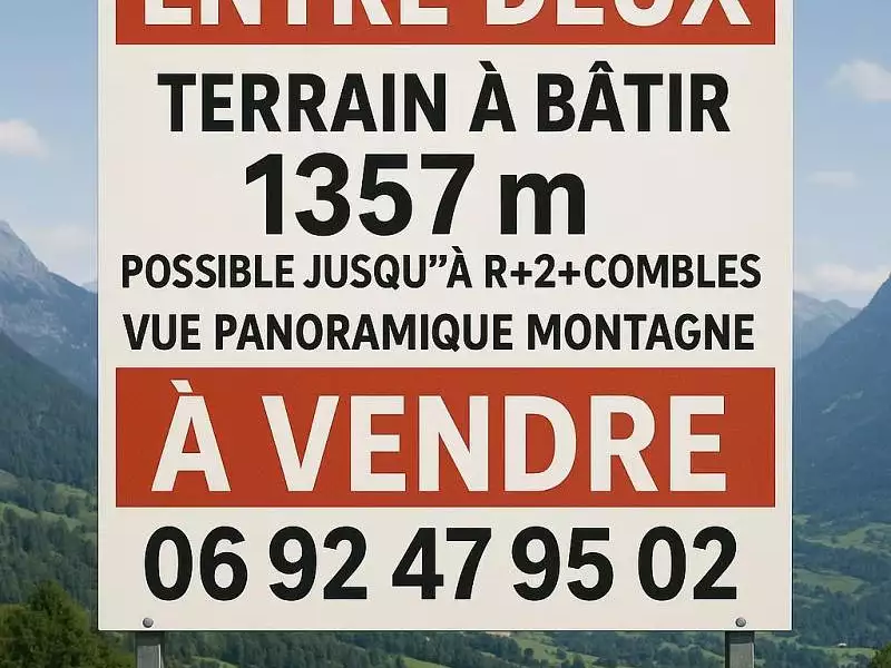 Terrain, 1 357 m²