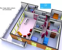 Appartement, 107 m²