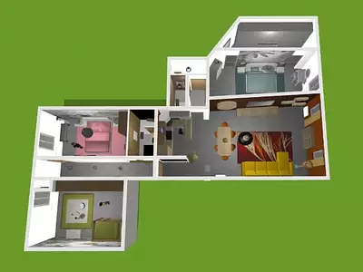 Appartement, 121,37 m²