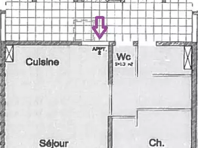 Appartement, 42,09 m²