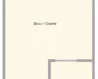 Appartement, 28,26 m²