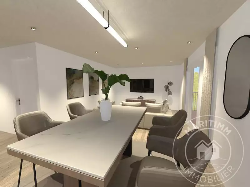 Appartement, 60,7 m²