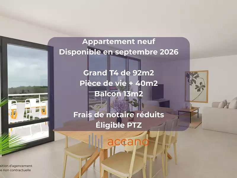 Appartement, 92 m²