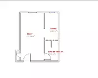 Appartement, 21 m²
