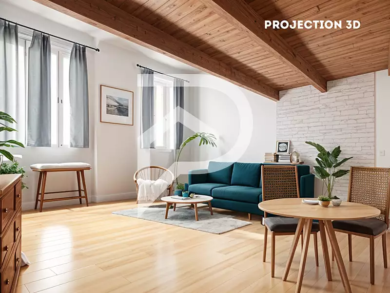 Appartement, 33,1 m²