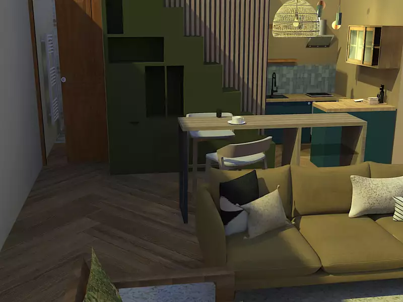 Immeuble, 87 m²