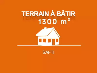Terrain, 1 300 m²