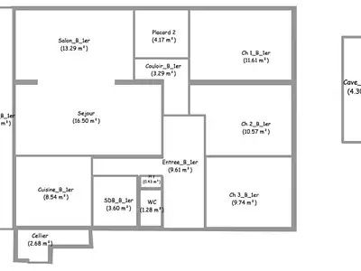 Appartement, 100 m²