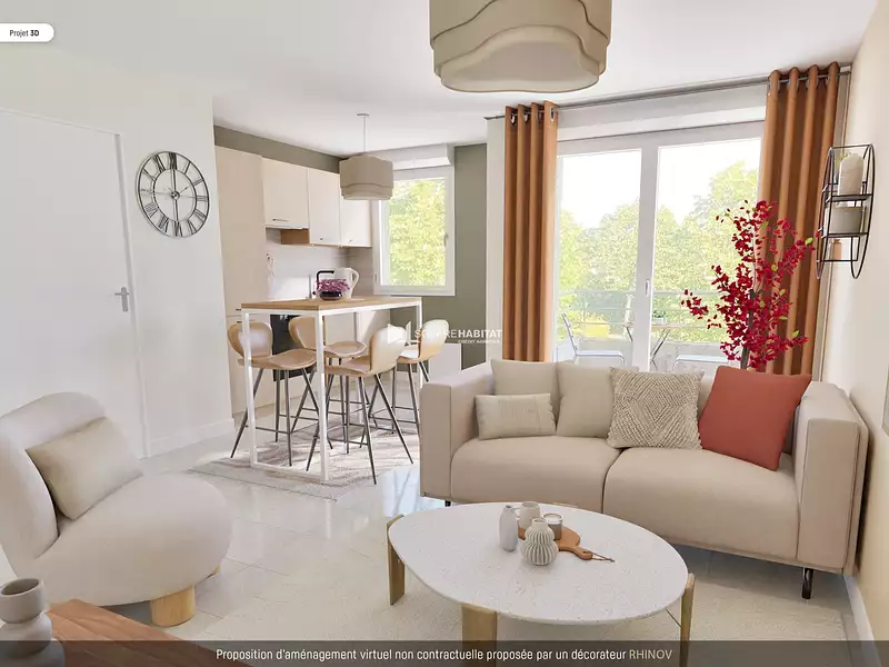 Appartement, 41,97 m²