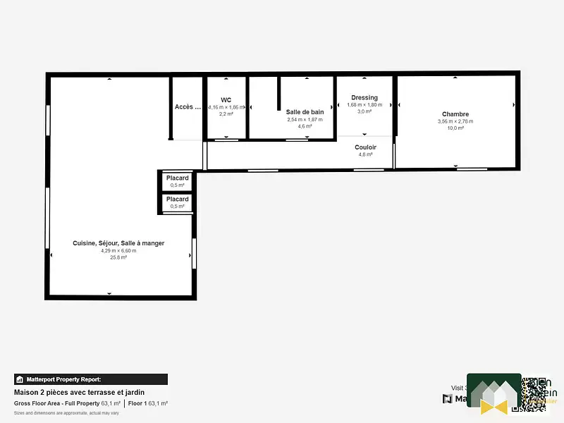 Maison, 50,14 m²