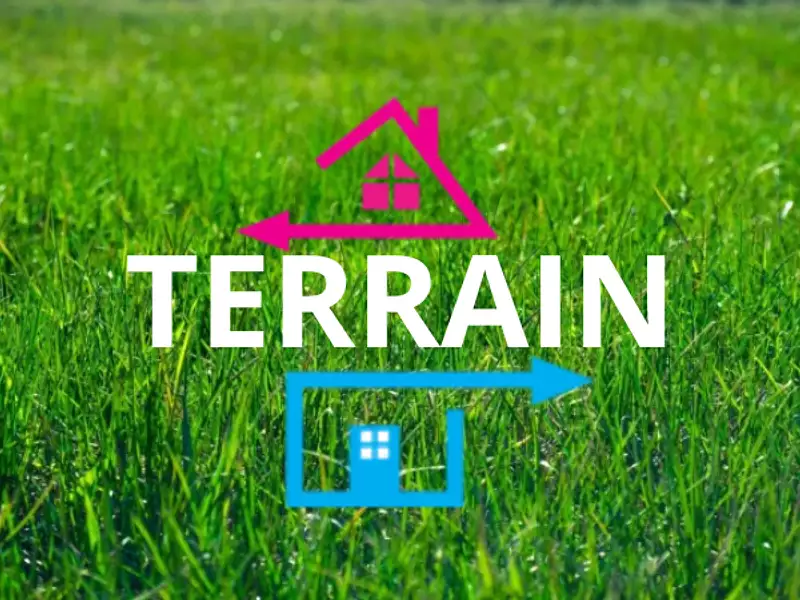 Terrain, 1 400 m²