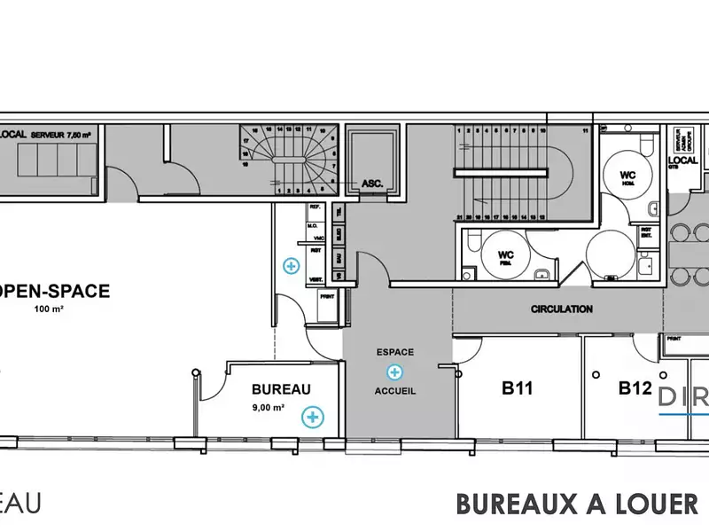Divers, 1 038 m²