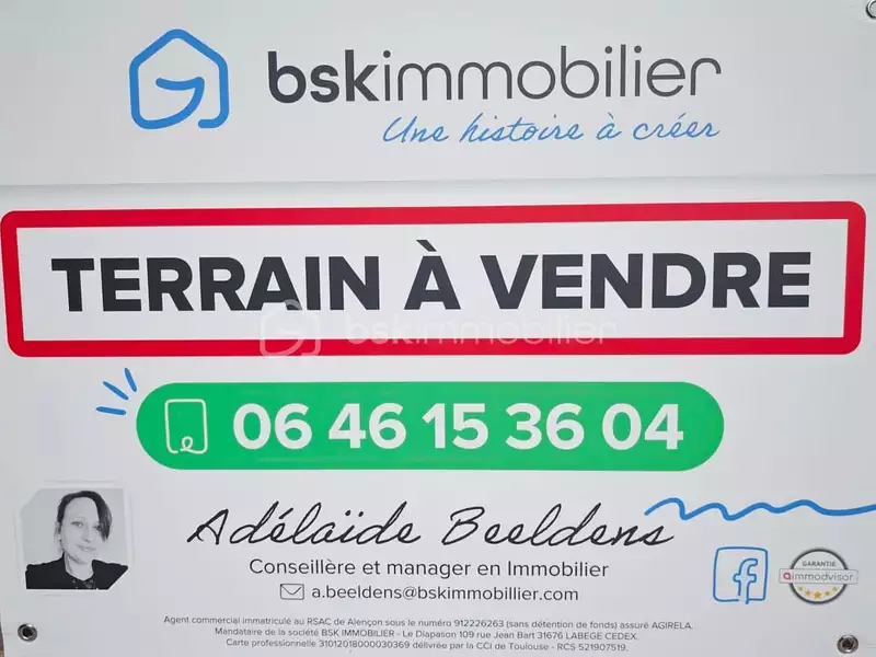 Terrain, 500 m²
