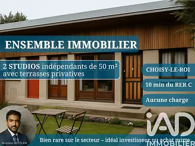 Immeuble, 50 m²