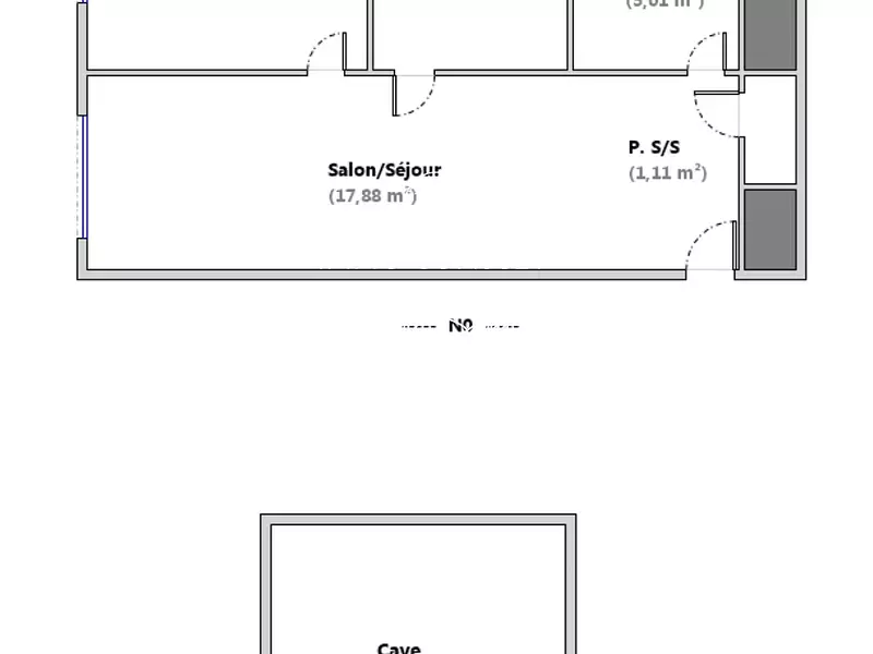 Appartement, 35,93 m²