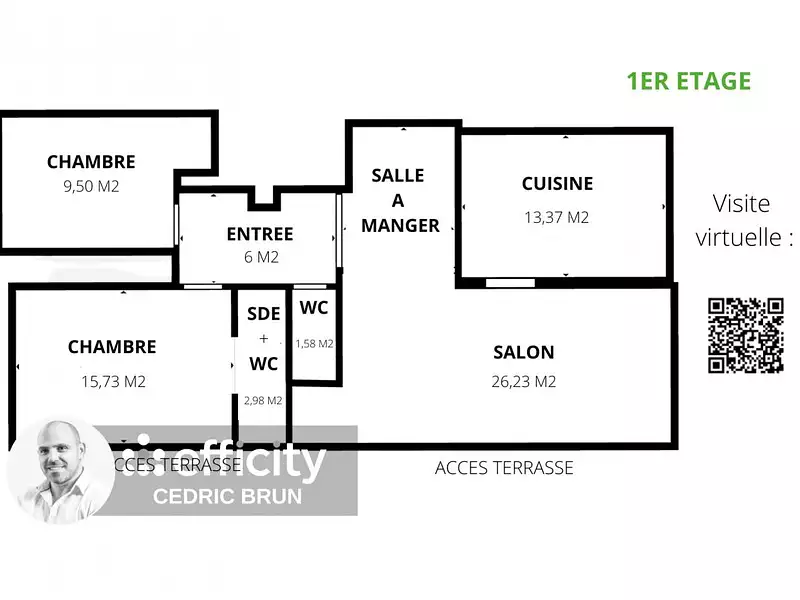Appartement, 146 m²