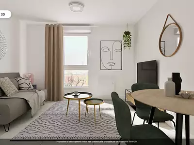 Appartement, 22,91 m²