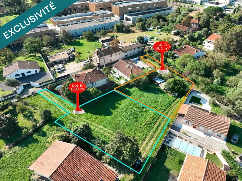 Terrain, 860 m²