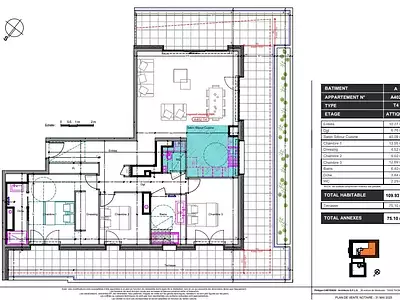 Appartement, 109,93 m²