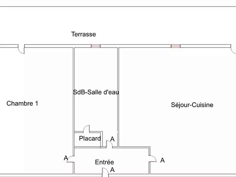 Appartement, 36,23 m²