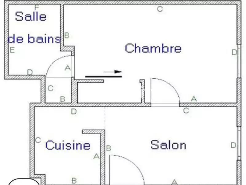 Appartement, 28 m²