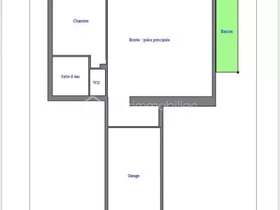 Appartement, 50 m²