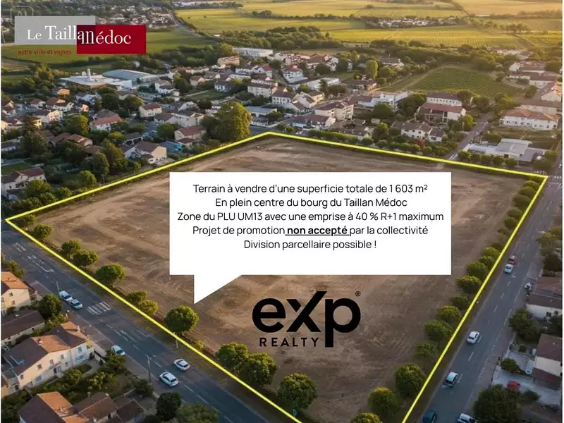 Terrain, 1 603 m²
