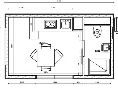 Maison, 15 m²